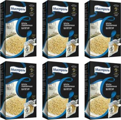 Крупа пшеничная Булгур 5пак*80г – фото 1