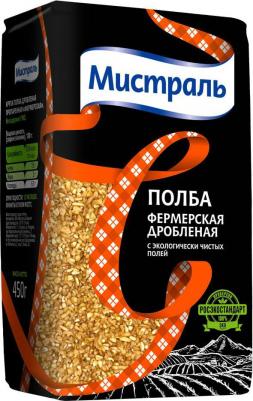 Полба дробленая Фермерская, 450 г