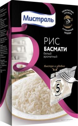 Рис "Басмати", 5 пакетиков по 80 г – фото 8