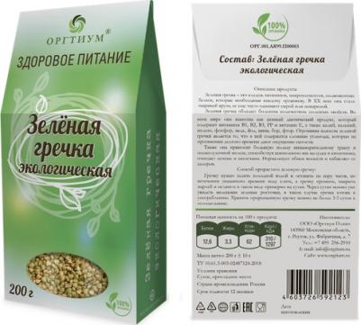 Гречка зеленая экологическая, 200 гр – фото 1