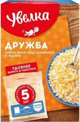 "Дружба" рис и пшено смесь в пакетах для варки, 5 шт по 80 г – фото 9