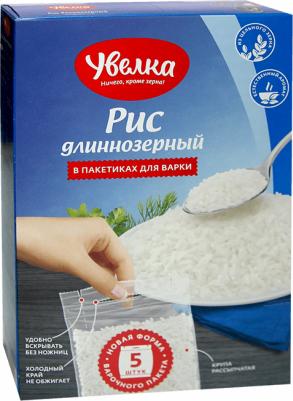 крупа рис длиннозерный в пакетах для варки, 5 шт по 80 г – фото 3