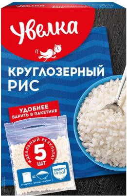 рис круглозерный в пакетах для варки, 5 шт 80 г – фото 7