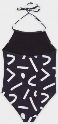 Купальник слитный детский 123BBGF80020813, черный, 128 – фото 1