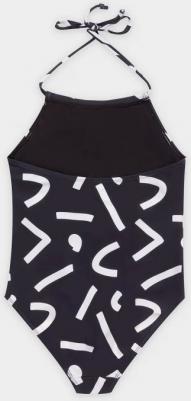 Купальник слитный детский 123BBGF80020813, черный, 140 – фото 1