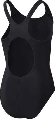 Плавки-шорты для девочек с открытой спиной, бирюзовый – фото 2