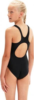 Плавки-шорты для девочек с открытой спиной, бирюзовый – фото 11