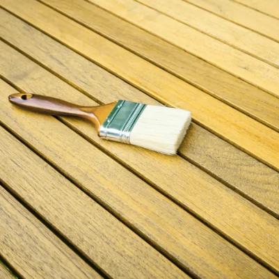 Лак для дерева шелково-матовый прозрачный 0.9 л – фото 2