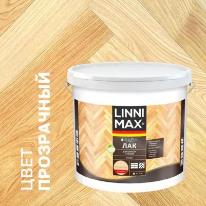 Лак для паркета и пола глянцевый прозрачный 9 л