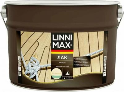 Лак яхтный матовая прозрачный 9 л – фото 2