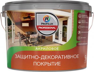 Лак акриловый мебельный Professional тик 9 л полуматовый – фото 1