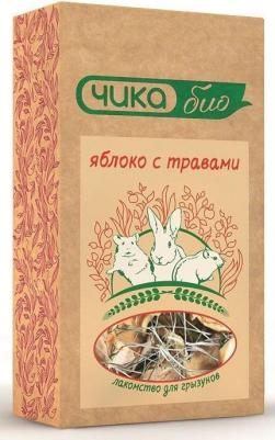 био 35 г лакомство для грызунов яблоко с травами – фото 4