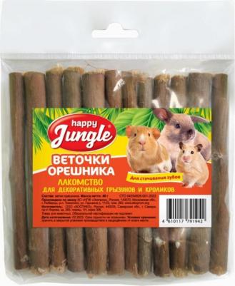 Лакомство для грызунов Веточки орешника, 40 г, 6 шт – фото 2