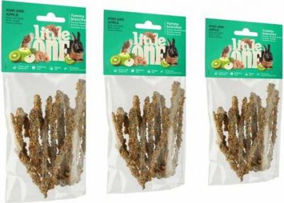 Лакомство для грызунов Лакомые ветви с киви и яблоком, 35г – фото 7