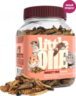 Лакомство для грызунов Смесь насекомых для всеядных грызунов 75г – фото 5