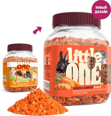 Лакомство для грызунов Сушеная морковь для всех видов грызунов 200г – фото 3