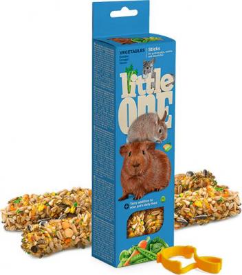 Палочки для морских свинок, кроликов и шиншилл 2шт*55г (Овощи) – фото 1