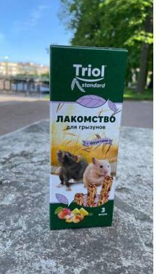 Лакомство для грызунов с фруктами 80г