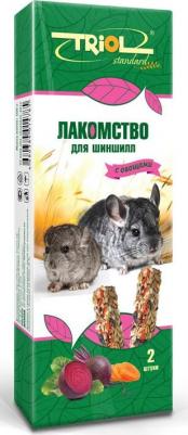Лакомство для шиншилл С овощами, 100 г – фото 6