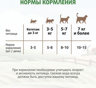 Лакомство для кошек и котят хрустящие подушечки с паштетом из говядины 40г – фото 5