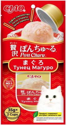 Лакомство для кошек Pon Churu Суфле из тунца магуро, 70 г – фото 2