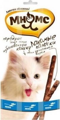 лакомые палочки 13,5 см для кошек с лососем и форелью 10х5 г Арт.702549 – фото 1