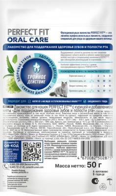 Лакомство для кошек Oral Care с курицей и мятой, 50 г – фото 4