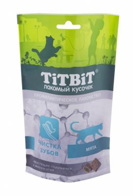 Хрустящие подушечки для кошек с мясом утки для чистки зубов – фото 5