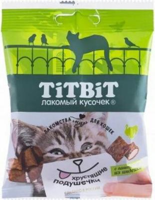 Хрустящие подушечки для кошек с паштетом из говядины (30 г.) – фото 3