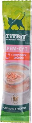 Лакомство для кошек Крем-суп с кусочками индейки, 10 г – фото 5