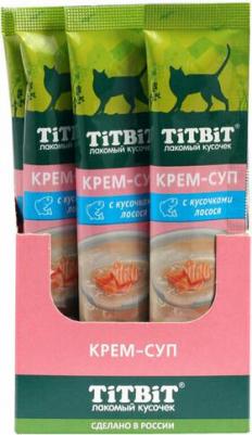 Лакомство для кошек Крем-суп с кусочками лосося, 10 г – фото 7