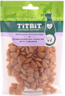 Профилактическое лакомство Dent с говядиной для кошек – фото 3
