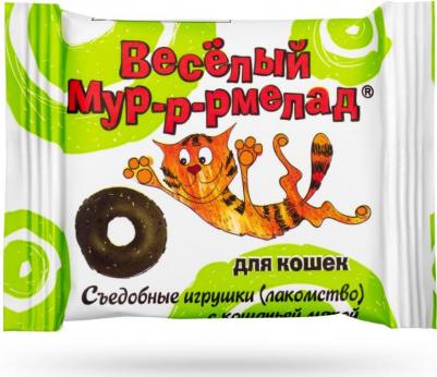 Веселый мур-р-рмелад с кошачьей мятой для кошек 1 – фото 2
