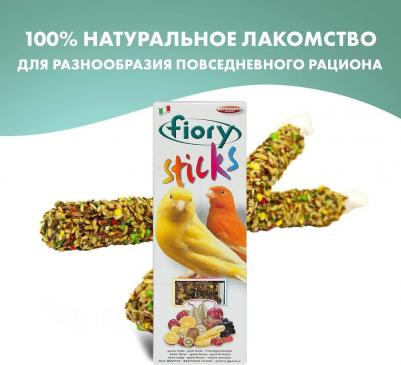 Лакомство для птиц Sticks Палочки для канареек с фруктами