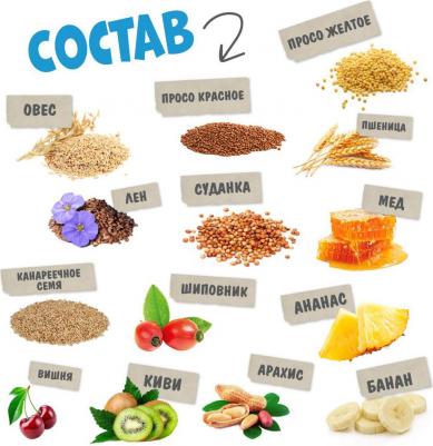 3 шт палочки для птиц микс 3 вкуса – фото 1