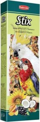 Лакомые палочки для средних и крупных попугаев "Stix" из семян, с фруктами, 150 г – фото 7