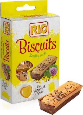 Лакомство для птиц Бисквиты с полезными семенами 5х7г