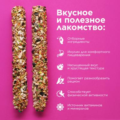 Палочки для средних попугайчиков с тропическими фруктами – фото 3