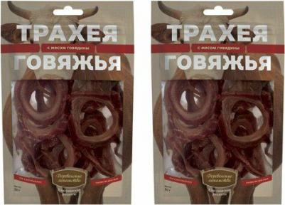 72500026/70490 Классические рецепты Трахея говяжья с мясом говядины для собак 50гр – фото 1