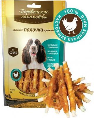 Куриные палочки крученые для взрослых собак, 90 гр – фото 15