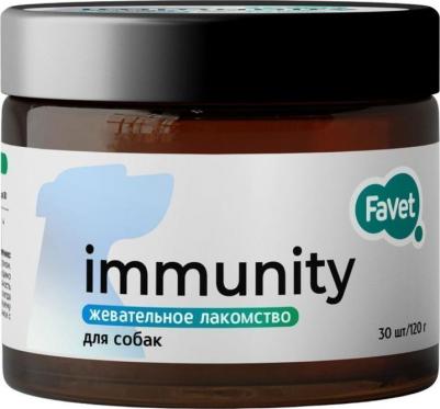 Функциональное лакомство FerrumActive Soft Chews для иммунитета для собак, 120г