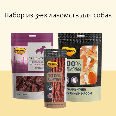 Лакомство для собак Филе миньон по-фламандски 75г – фото 1