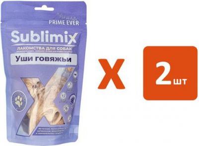 Лакомство для собак Sublimix Уши говяжьи 0,05 кг – фото 11