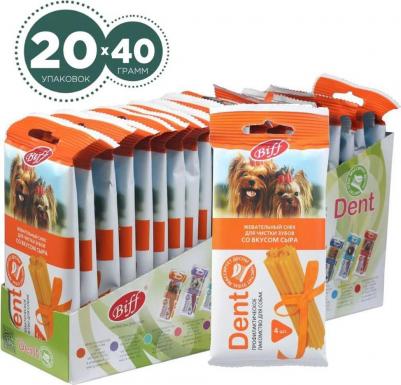 Biff Dent жевательный снек для собак мелких пород (Сыр) – фото 11