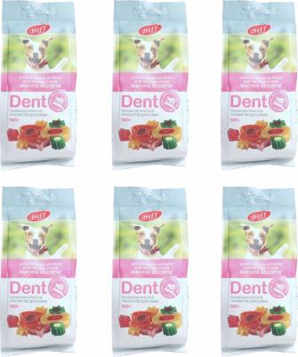 DENT 100 г жевательные дольки мясное ассорти для собак 100 г – фото 2