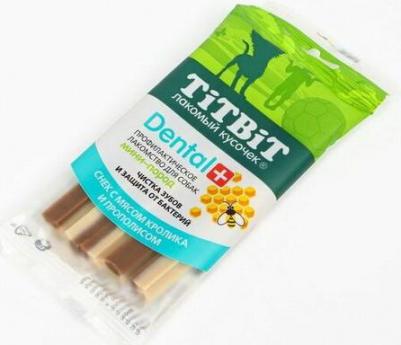 Dental+ Снек с мясом кролика для собак мини-пород (Кролик) – фото 6