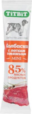Колбаска для взрослых собак всех пород (с говяжьим легким)
