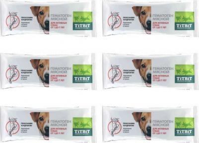 Лакомство для активных собак Гематоген мясной, 35 г – фото 2