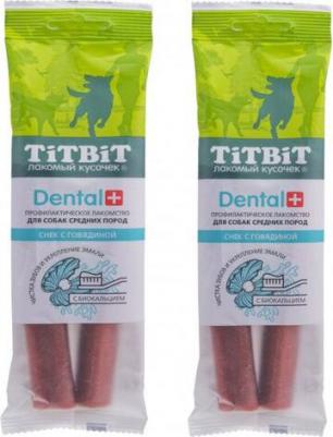 Лакомство для собак Дентал+ Снек с говядиной для средних пород, 85 г – фото 4