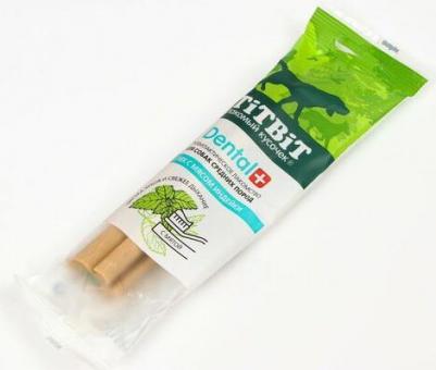 Лакомство для собак Дентал+ Снек с мясом индейки для средних пород, 85 г – фото 6